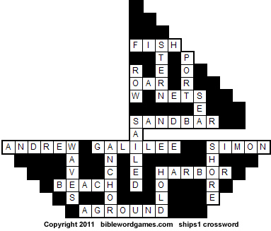 FREE Bible crossword